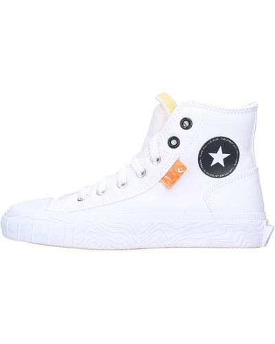 Converse Chuck Taylor All Star CANVAS Sneaker Bianca da Uomo A00423C - Bianco