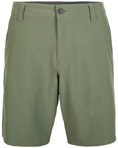 O'neill Sportswear Chino Shorts Khaki Hybrid - Grün