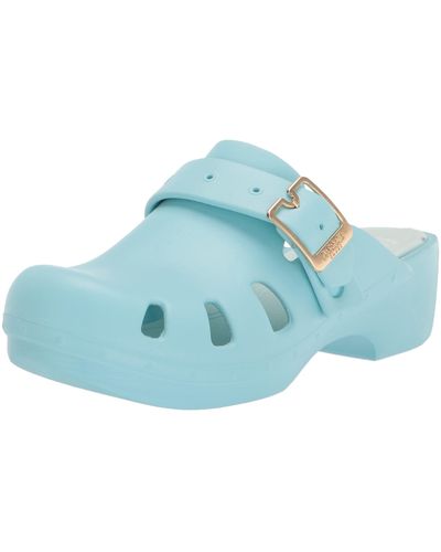 Crocs Classic Platform Clog 206750-100 Wit Slippers