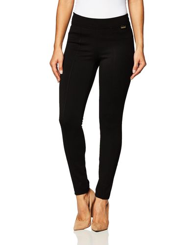 Calvin Klein Everyday Ponte Fitted Pants - Black