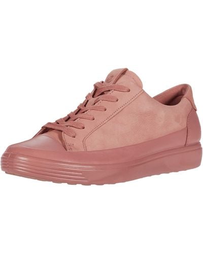 Ecco S Soft 7 Monochromatic Sneaker - Pink