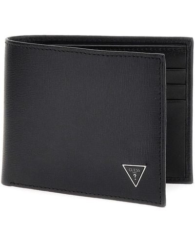 Guess Billfold Wallet Black - Zwart