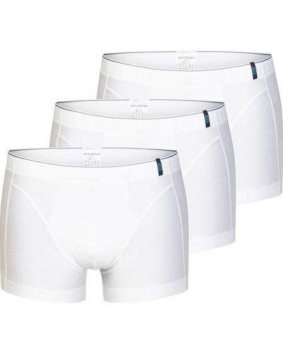 Schiesser [3-Pack] 95/5 Shorts - Weiß