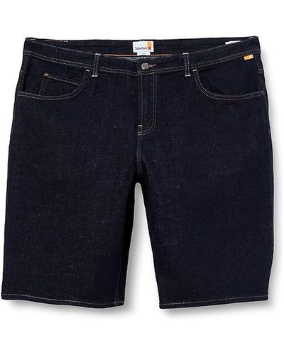 Timberland Denim Shorts Voor - Blauw
