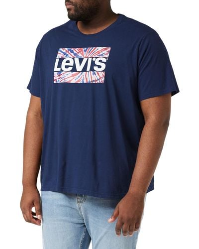 Levi's Ss Relaxed Fit Tee T-Shirt - Blau