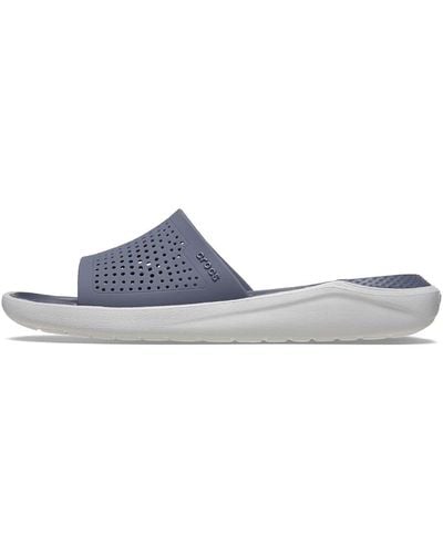 Crocs™ Literide Slide Sandale - Blau