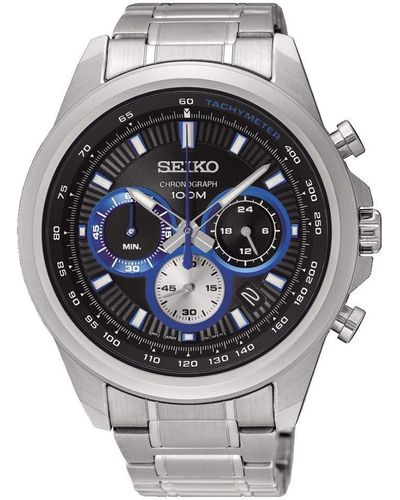 Seiko NEO SPORTS orologi uomo SSB243P1 - Metallizzato