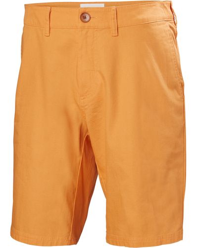 Helly Hansen Dock Shorts 10" - Orange