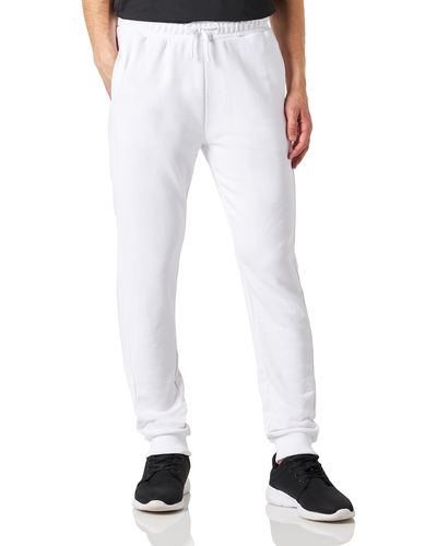 Fila Spencer Sudore Pantaloni Eleganti da Uomo - Bianco