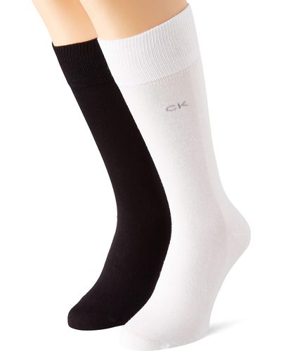 Calvin Klein 2 Pack Classic Sock - Schwarz
