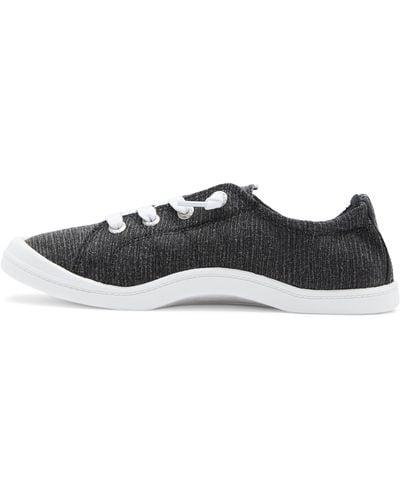 Roxy Bayshore Slip On Sneaker Shoe - Black