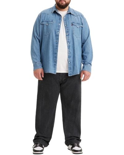 Levi's 501® Original Fit Big & Tall Jeans - Schwarz