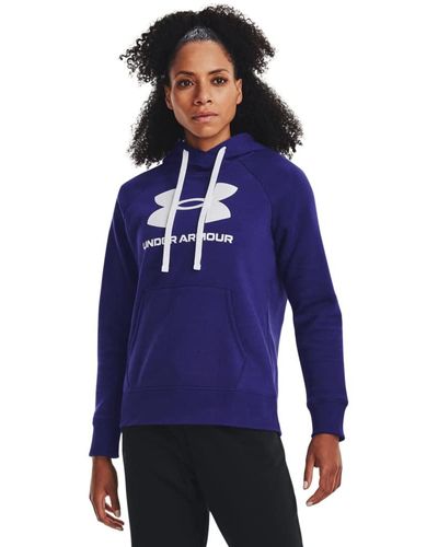 Under Armour Rival Oth Hoodie Ladies - Blue