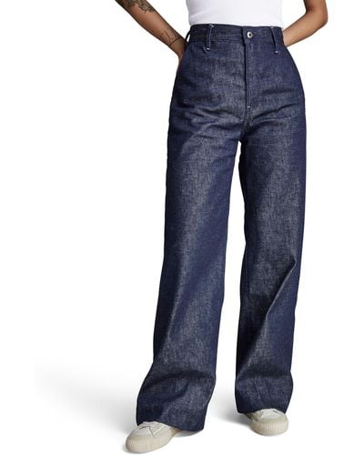 G-Star RAW Pantalones Deck 2.0 Chino Para Mujer - Azul