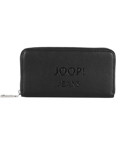 Joop! Jeans Lettera 1.0 Melete Portafoglio Protezione RFID 19 cm - Nero