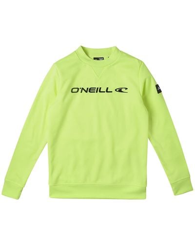 O'neill Sportswear Europe Rutile Crew Fleece Felpa - Verde