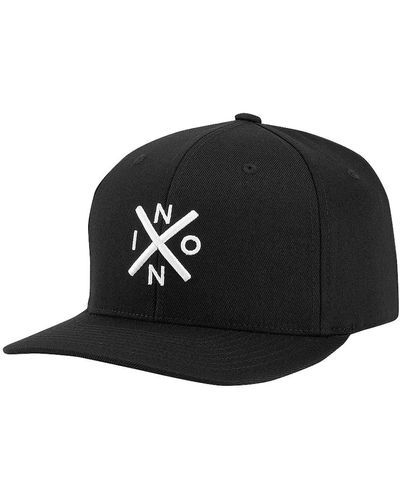 Nixon Exchange Flexfit Hat - Black/White - Schwarz