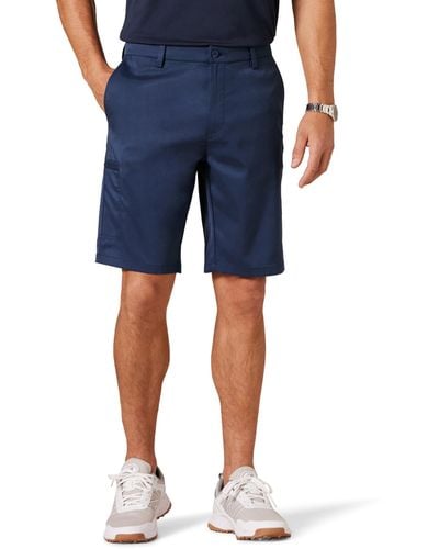 Amazon Essentials Pantalón Cargo de Golf de Corte clásico de 25 cm - Azul