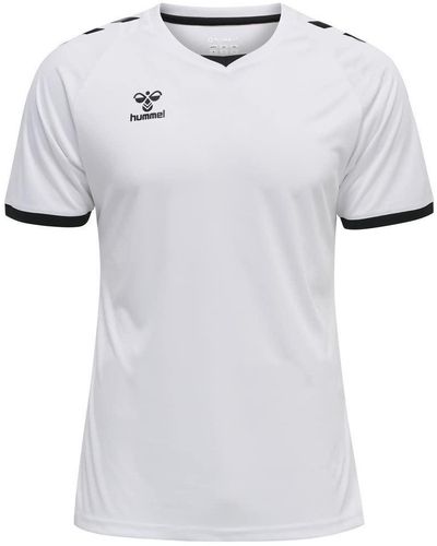 Hummel Hmlcore Volley Tee Erwachsene Volleyball T-Shirt - Weiß
