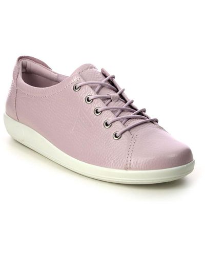 Ecco Soft 2.0 Violet S Lacing Shoes 206503-01405 - Pink