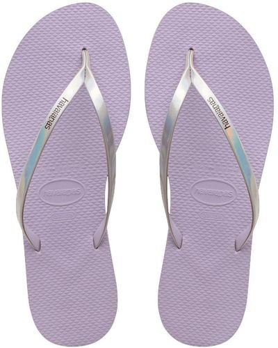 Havaianas , , You Metallic, City Sandals, Quiet Lilac, 4.5/5 Uk - Purple