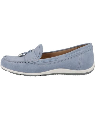 Geox D Vega Moc Moccasin - Blue