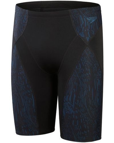 Speedo End+ Max Compression Jammer | Athletic Fit | Performance Fabric - Black