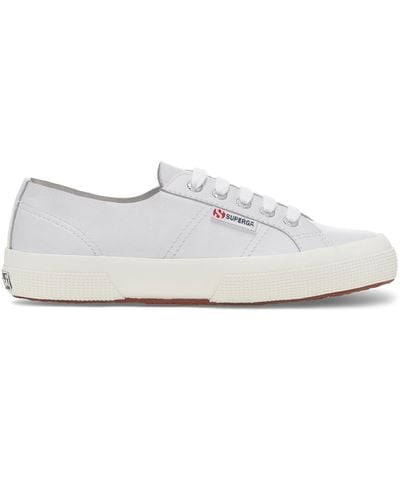 Superga S 2750 Unlined Nappa Trainers - Black