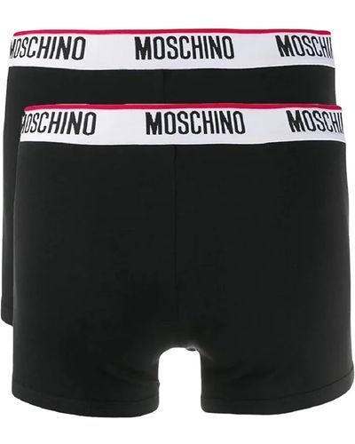 Moschino Boxershorts Bipack - Schwarz