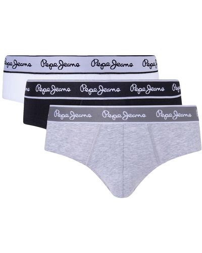 Pepe Jeans Pepe Bf 3p Slips - Wit