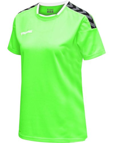 Hummel Hmlauthentic Jersey Multisport Frauentrikot Mit Beecool Technologie - Grün