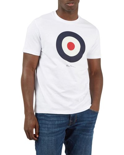Ben Sherman T-shirt signature target tee - Mehrfarbig