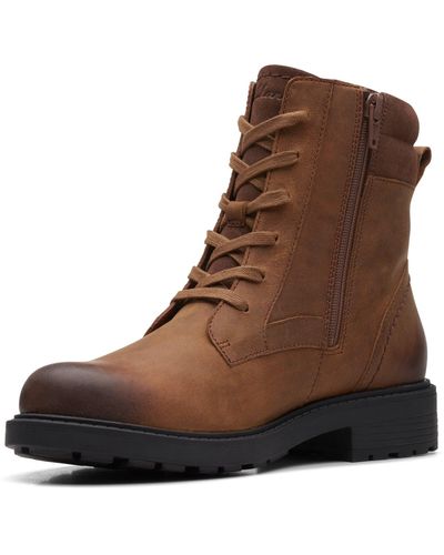 Clarks netley ella leather deals boots canada