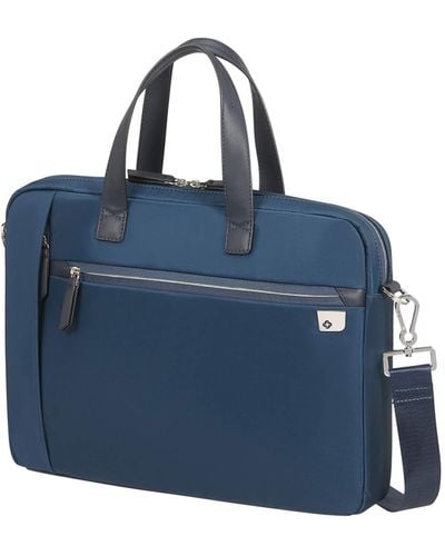 Samsonite Laptop Briefcase 15.6 Inch With 1 - Blue