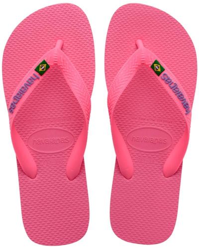 Havaianas 's Brasil Logo Flip-flop - Pink