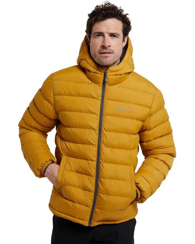 Mountain Warehouse Wasserabweisende und warme Jacke mit Seitentaschen - Ideal für - Mettallic