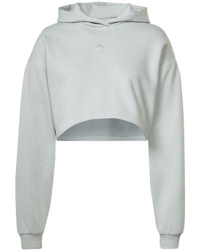 Reebok Sweatshirt Van Het Merk Model Yoga Hoodie Coverup - Blauw