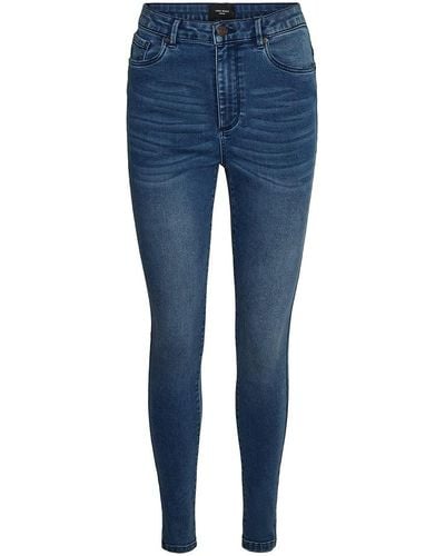 Vero Moda Vmsophia Hw Skinny J Soft Vi3136 Noos Jeans - Blue