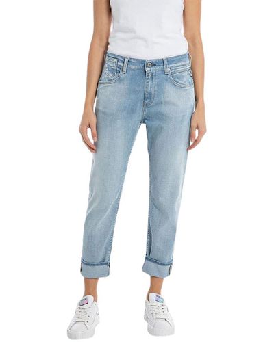 Replay Jeans Marty Regular-Fit aus Comfort Denim - Blau
