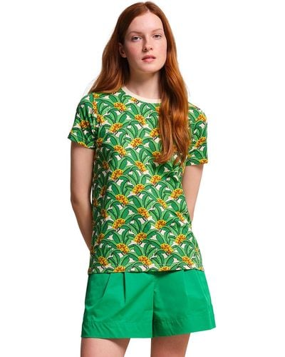Regatta T-shirt da donna Orla Kiely in cotone facile da indossare - Verde