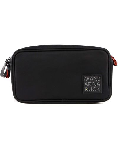 Mandarina Duck Warrior Kulturbeutel - Schwarz