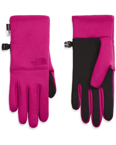 The North Face Etip Recycled Glove - Pink