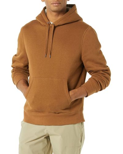 Amazon Essentials Sherpa-lined Pullover Hoodie Sweatshirt - Brown