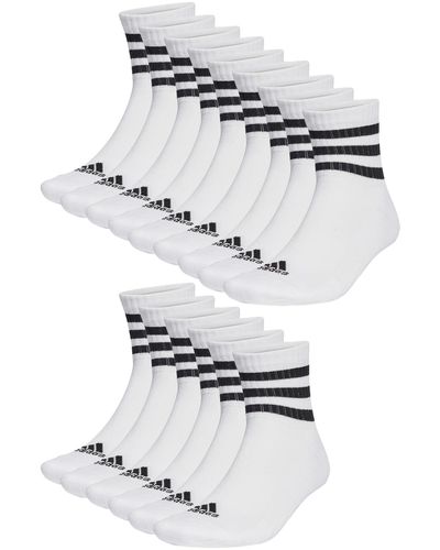 adidas 15 Paar C Sportswear MID 15p Mid Cut Socken Sportsocken - Weiß