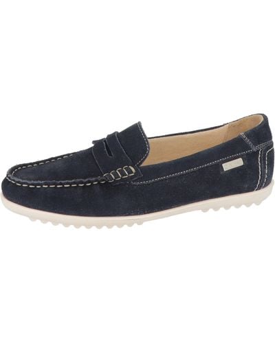 Tom Tailor 5358001 Flacher Slipper - Blau