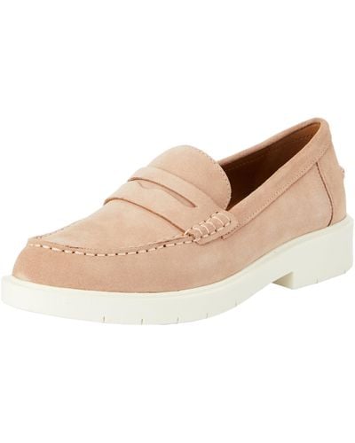 Geox D Spherica Ec1 A Loafer - Natural