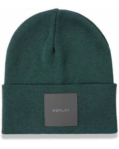 Replay Ax4167 Beanie Hat - Green