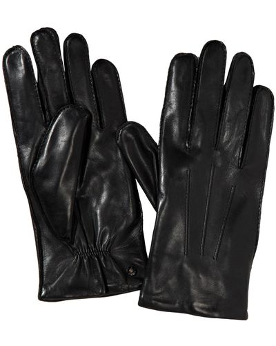 Esprit Nappa Basic Handschoenen Voor - Zwart