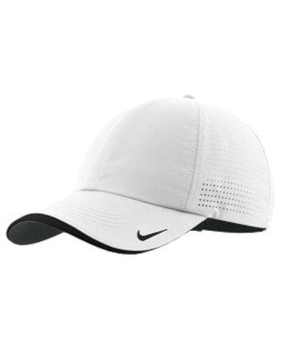 Nike Dri-FIT Swoosh Perforated Cap. - Schwarz