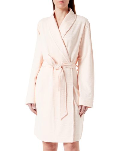 Triumph Waffle Robe 01 Nightgown - Natural